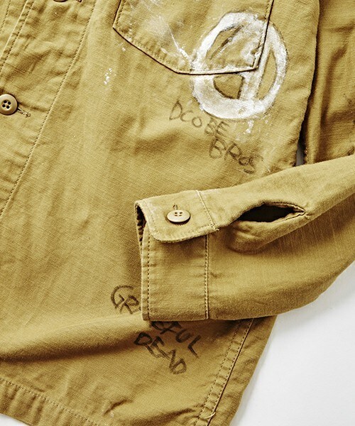 Johnbull Private labo（ジョンブルプライベートラボ）の「ミリタリーシャツ（シャツ/ブラウス・レディース・カーキ/オリーブ・FREE）」の12枚目の写真