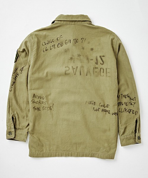 Johnbull Private labo（ジョンブルプライベートラボ）の「ミリタリーシャツ（シャツ/ブラウス・レディース・カーキ/オリーブ・FREE）」の3枚目の写真