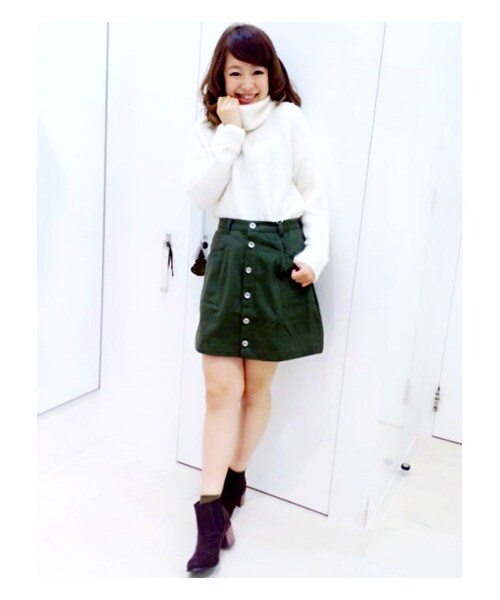 PAGEBOY（ページボーイ）の「【non-no2月号】サイドゴアショートブーツ（シューズ・レディース・ブラック/ブラウン・M/L）」の13枚目の写真