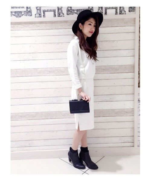 PAGEBOY（ページボーイ）の「【non-no2月号】サイドゴアショートブーツ（シューズ・レディース・ブラック/ブラウン・M/L）」の11枚目の写真