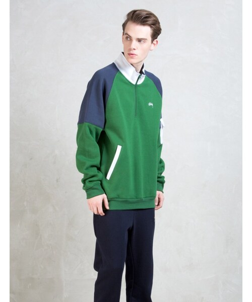 STUSSY(ステューシー)の「Track Top(トップス・メンズ・Green・S/M/L/XL)」の4枚目の写真