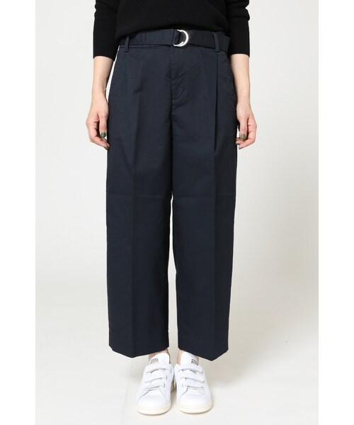 JOURNAL STANDARD relume（ジャーナルスタンダード　レリューム）の「《予約》チノストレッチ ベルト付きワイドパンツ◆（パンツ・ベージュ/カーキ/ネイビー・36/38）」の11枚目の写真