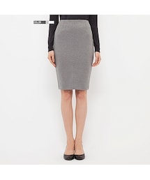 UNIQLO | WOMEN ポンチペンシルスカート(スカート)