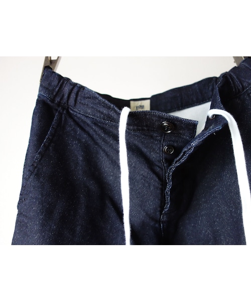 FOB FACTORY（エフオービーファクトリー）の「F.O.B エフオービーファクトリー F0404 RELAX SWEAT PANTS リラックススウェットパンツ INDIGO インディゴ UNISEX 男女兼用（その他パンツ・メンズ・その他）」の10枚目の写真