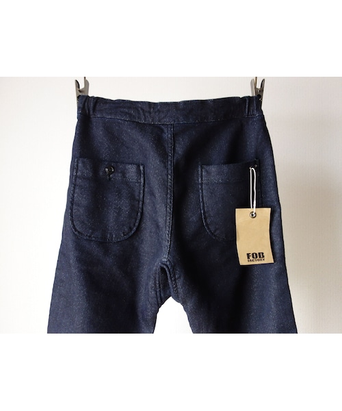 FOB FACTORY（エフオービーファクトリー）の「F.O.B エフオービーファクトリー F0404 RELAX SWEAT PANTS リラックススウェットパンツ INDIGO インディゴ UNISEX 男女兼用（その他パンツ・メンズ・その他）」の8枚目の写真