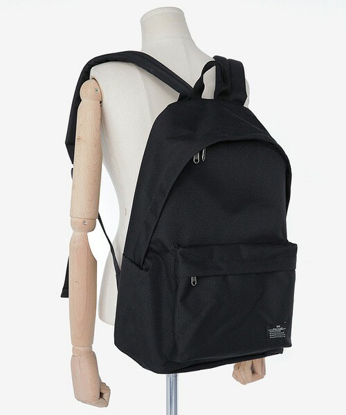 DHOLIC（ディーホリック）の「シンプル無地バックパック（バックパック/リュック・レディース・ネイビー/グレー/ライトグレー/ブラック/ディープグリーン/レッド・ONE）」の2枚目の写真