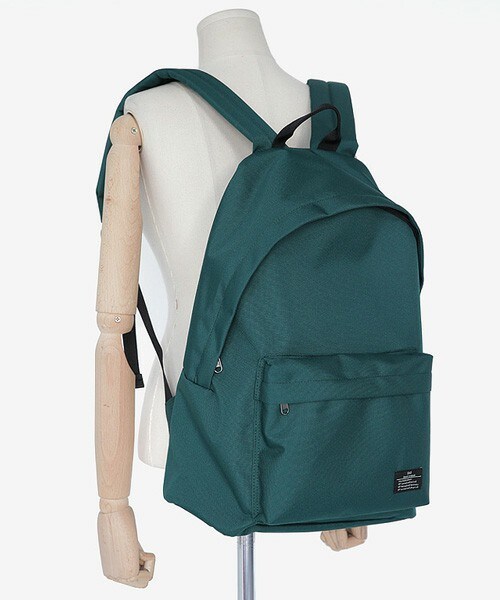 DHOLIC（ディーホリック）の「シンプル無地バックパック（バックパック/リュック・レディース・ネイビー/グレー/ライトグレー/ブラック/ディープグリーン/レッド・ONE）」の5枚目の写真