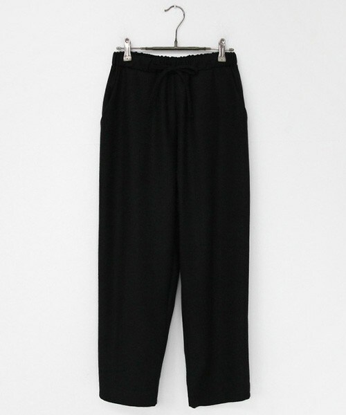 DHOLIC(ディーホリック)の「3COLORウエストゴムクロップドパンツ(その他パンツ・レディース・カーキ/ディープグレー/ブラック・S/M)」の2枚目の写真