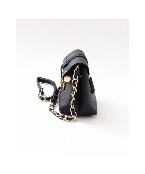 RODE SKO（ロデスコ）の「MIRA フラワーバックルショルダーバッグ（バッグ・レディース・BLACK/OFF WHITE/YELLOW・-）」の12枚目の写真