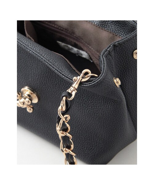 RODE SKO（ロデスコ）の「MIRA フラワーバックルショルダーバッグ（バッグ・レディース・BLACK/OFF WHITE/YELLOW・-）」の19枚目の写真