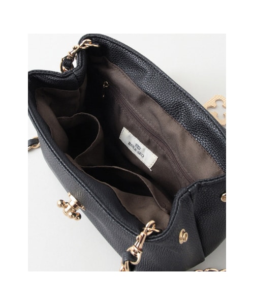 RODE SKO（ロデスコ）の「MIRA フラワーバックルショルダーバッグ（バッグ・レディース・BLACK/OFF WHITE/YELLOW・-）」の20枚目の写真