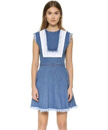 HOUSE OF HOLLAND | House of Holland Bib Denim Dress(ワンピース)