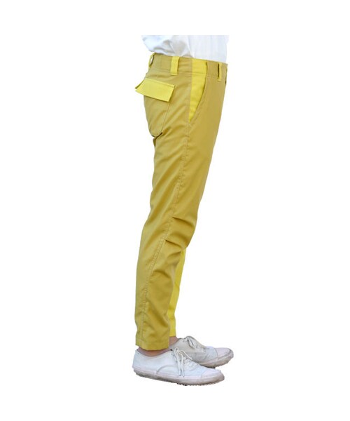 NIRAME.CO（ニラメッコ）の「あみだくじパンツ　マスタード（その他パンツ・メンズ・その他）」の4枚目の写真