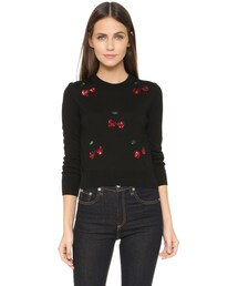 Marc by Marc Jacobs | Marc by Marc Jacobs Embroidered Cherries Sweater(ニット/セーター)