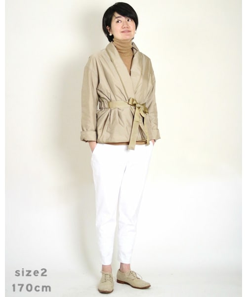 45R（フォーティファイブアール）の「ナイロン中綿ボレロ（）」 - WEAR