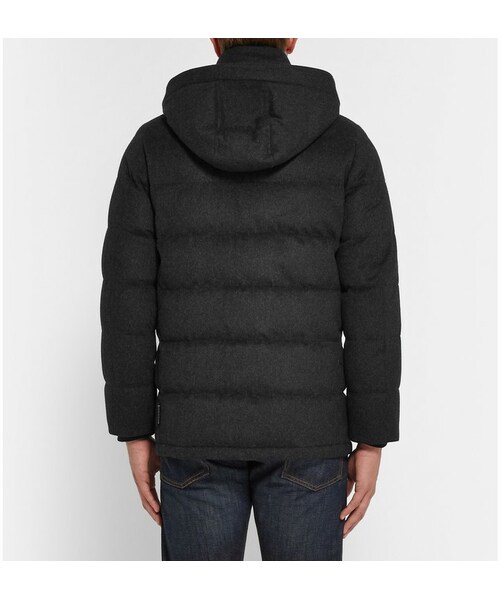 Mackintosh(マッキントッシュ)の「Mackintosh Hooded Wool-Felt Down Jacket(ジャケット/アウター・メンズ・Gray・UK38/UK46)」の9枚目の写真