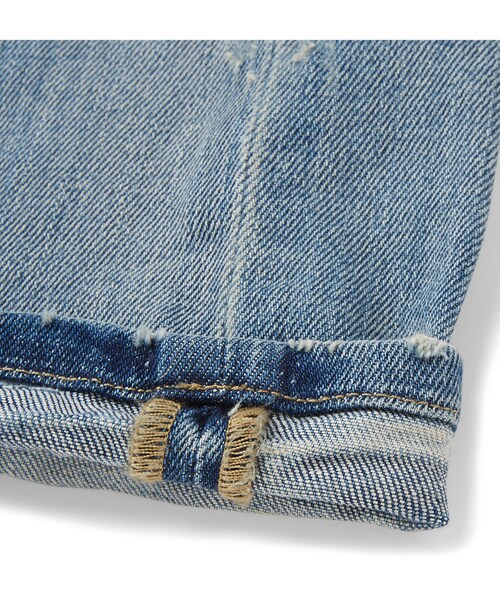 DOLCE&GABBANA（ドルチェアンドガッバーナ）の「Dolce & Gabbana Slim-Fit Distressed Stretch-Denim Jeans（デニムパンツ・メンズ・Blue・IT44/IT46/IT48/IT50/IT52/IT54）」の5枚目の写真