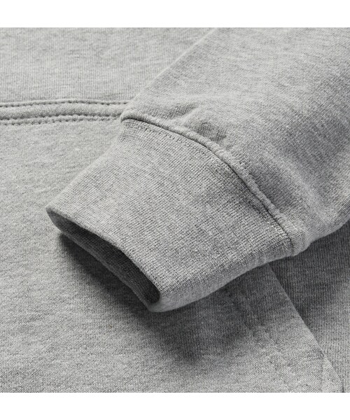 STUSSY（ステューシー）の「Stüssy Basic Logo Printed Fleece-Back Cotton-Blend Jersey Hoodie（スウェット・メンズ・Gray・S/M/L/XL/XXL）」の3枚目の写真