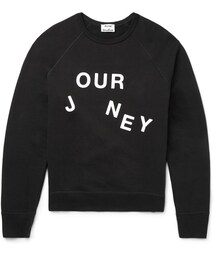 Acne Studios | Acne Studios College Journey Loopback Cotton-Jersey Sweatshirt(スウェット)