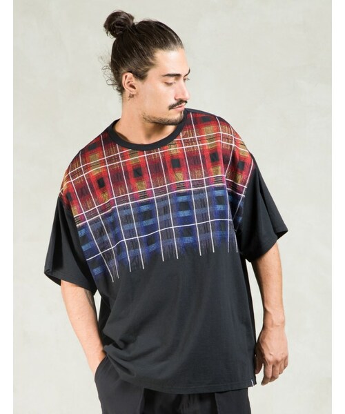 FACETASM（ファセッタズム）の「Black Embroidered T-Shirt（その他）」 - WEAR