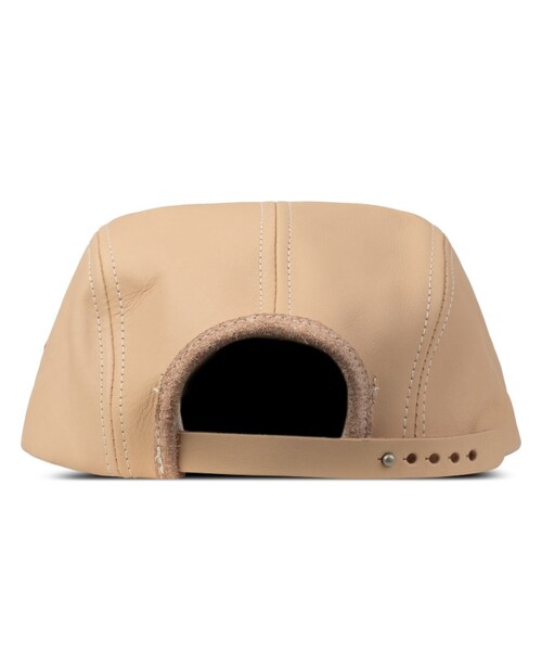 jet cap natural tanning cow leather