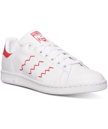 adidas | adidas Women's Stan Smith Squiggly Casual Sneakers from Finish Line(スニーカー)