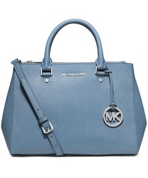 MICHAEL KORS | MICHAEL Michael Kors Sutton Medium Satchel Bag, Sky(ショルダーバッグ)