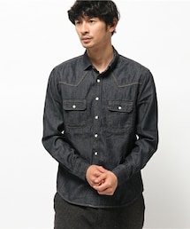 UNION STATION | デニムウエスタンシャツ(シャツ/ブラウス)