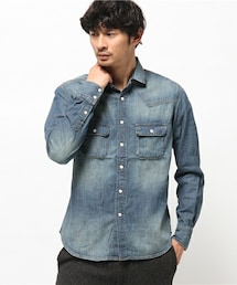 UNION STATION | デニムウエスタンシャツ(シャツ/ブラウス)