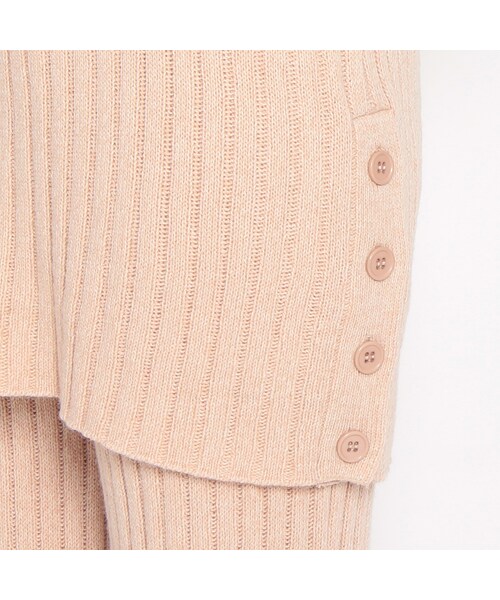 OZOC（オゾック）の「ニットセットアップ（ワンピース/ドレス・レディース・サンドベージュ/オフホワイト/ネイビー・その他）」の7枚目の写真