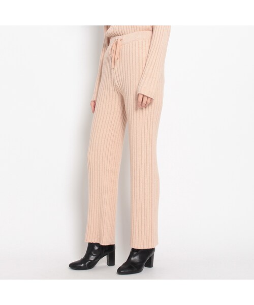 OZOC（オゾック）の「ニットセットアップ（ワンピース/ドレス・レディース・サンドベージュ/オフホワイト/ネイビー・その他）」の8枚目の写真