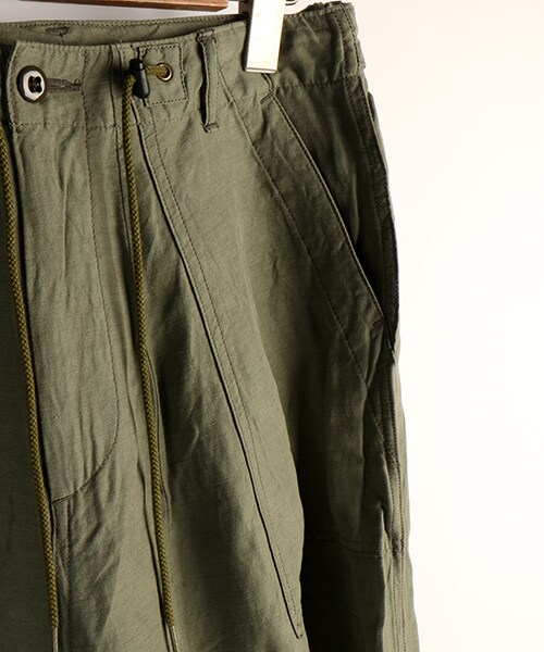Needles（ニードルス）の「H.D PANTS FATIGUE -2016新作-（パンツ・メンズ・オリーブ・S/M）」の4枚目の写真