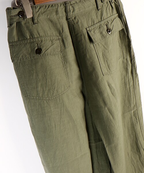 Needles（ニードルス）の「H.D PANTS FATIGUE -2016新作-（パンツ・メンズ・オリーブ・S/M）」の8枚目の写真