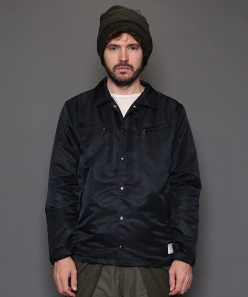 VIRGOwearworks（ヴァルゴウェアワークス）の「VWW COACH JKT コーチジャケット（ジャケット/アウター・メンズ・KHAKI/NAVY/BLACK・2/3/4）」の3枚目の写真
