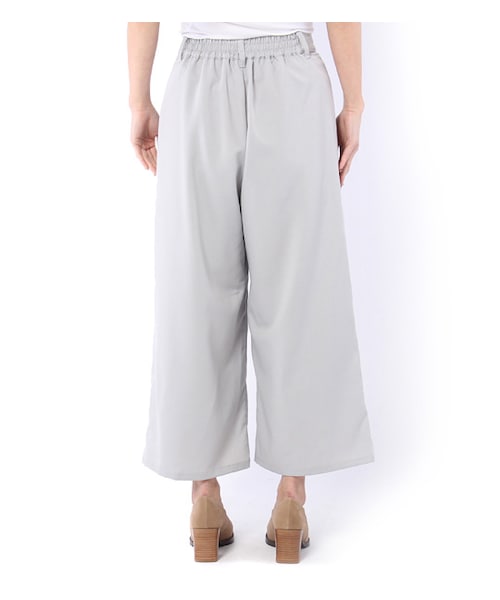 PAGEBOY（ページボーイ）の「アンクル丈タックワイドパンツ（パンツ・レディース・グレー/ブラック/ネイビー）」の4枚目の写真