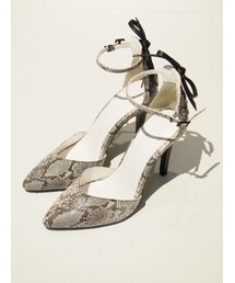 GYDA | BACKレースUPパンプス(シューズ)