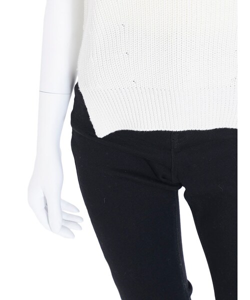 MERCURYDUO（マーキュリーデュオ）の「【DUO】 タートルネックニットベスト（トップス・レディース・オフホワイト/グレー/ベージュ/カーキ）」の15枚目の写真