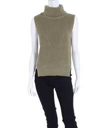 MERCURYDUO | 【DUO】 タートルネックニットベスト(トップス)