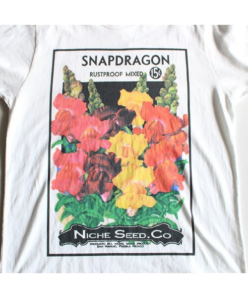 niche.（ニッチ）の「Flower Seeds Tshirts（VRTY）（）」 WEAR