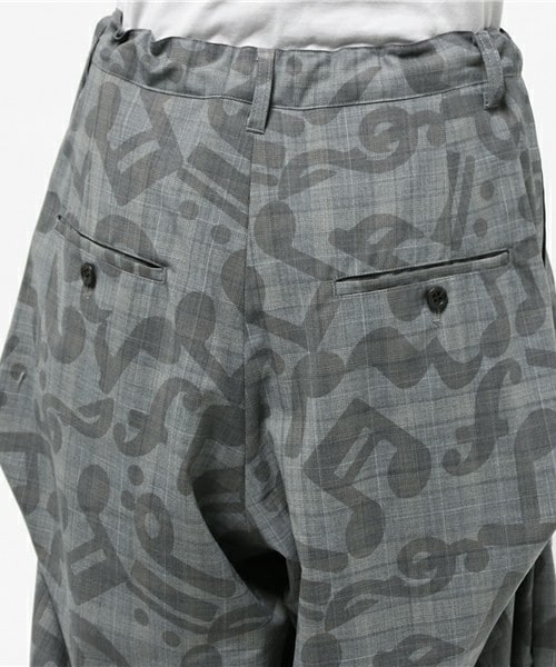 FRAPBOIS（フラボア）の「リズムール（その他パンツ・レディース・グレー/ブラック・0/1）」の6枚目の写真