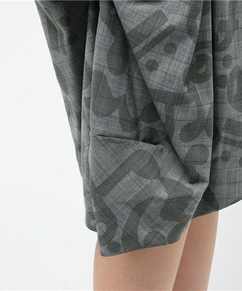 FRAPBOIS（フラボア）の「リズムール（その他パンツ・レディース・グレー/ブラック・0/1）」の8枚目の写真