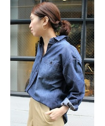 FRAMe Work デニムシャツ⭐︎送料込⭐︎美品 FRAMeWORK（フレームワーク）の「≪2016SS 予約≫シャンブレー