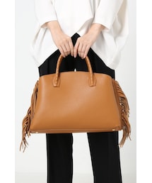 SLOBE IENA | IACUCCI サイドフリンジトート(バッグ)