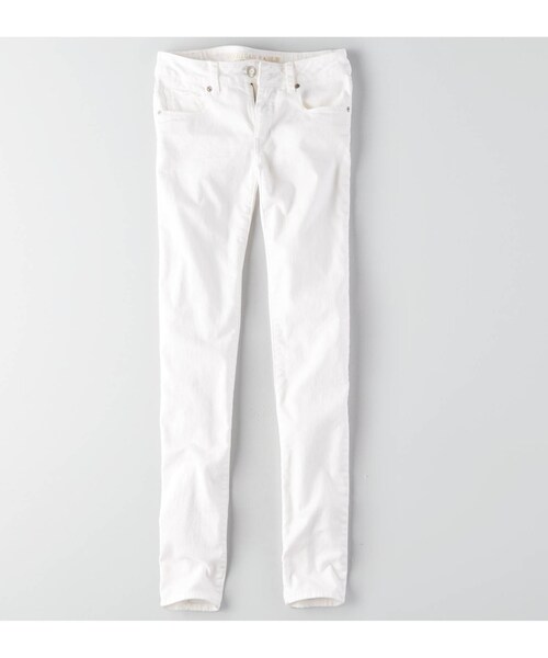 American Eagle(アメリカンイーグル)の「スキニージーンズ(デニムパンツ・レディース・ホワイト・2/REGULAR/4/REGULAR/6/REGULAR/8/REGULAR/10/REGULAR/12/REGULAR/0/REGULAR/00/REGULAR/2/SHORT/4/SHORT/6/SHORT/8/SHORT/10/SHORT/0/SHORT/00/SHORT)」の1枚目の写真
