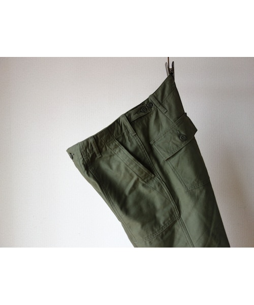 FOB FACTORY（エフオービーファクトリー）の「FOB FACTORY  BAKER PANTS OLV ベイカーパンツ オリーブ（その他パンツ・メンズ・その他）」の10枚目の写真
