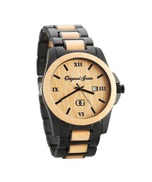 ORIGINAL GRAIN | Men's OG Classic - Maple Wood(アナログ腕時計)
