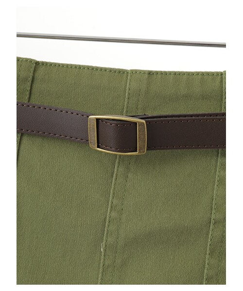 E hyphen world gallery(イーハイフンワールドギャラリー)の「・ベルト付タイトスカート(スカート・オフホワイト/ベージュ/カーキ/ブルー/ネイビー・F)」の11枚目の写真