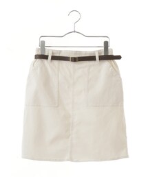 E hyphen world gallery | ・ベルト付タイトスカート(スカート)