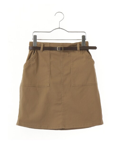 E hyphen world gallery(イーハイフンワールドギャラリー)の「・ベルト付タイトスカート(スカート・オフホワイト/ベージュ/カーキ/ブルー/ネイビー・F)」の2枚目の写真
