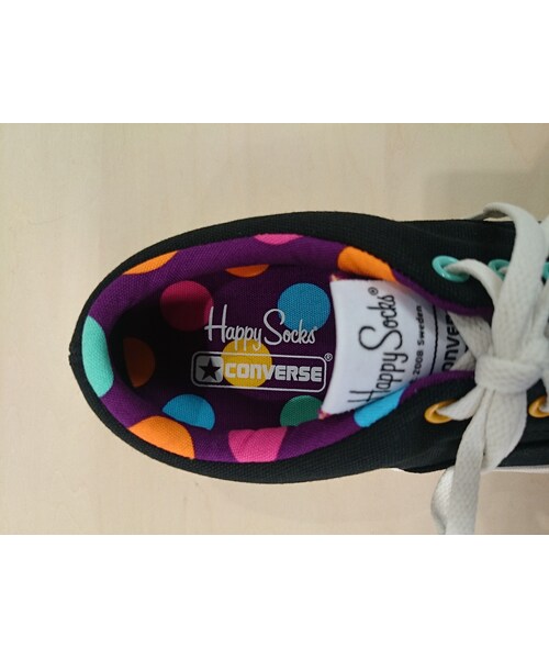 CONVERSE（コンバース）の「CONVERSE SKIDGRIP HAPPYSOCKS（スニーカー・レディース・その他）」の3枚目の写真
